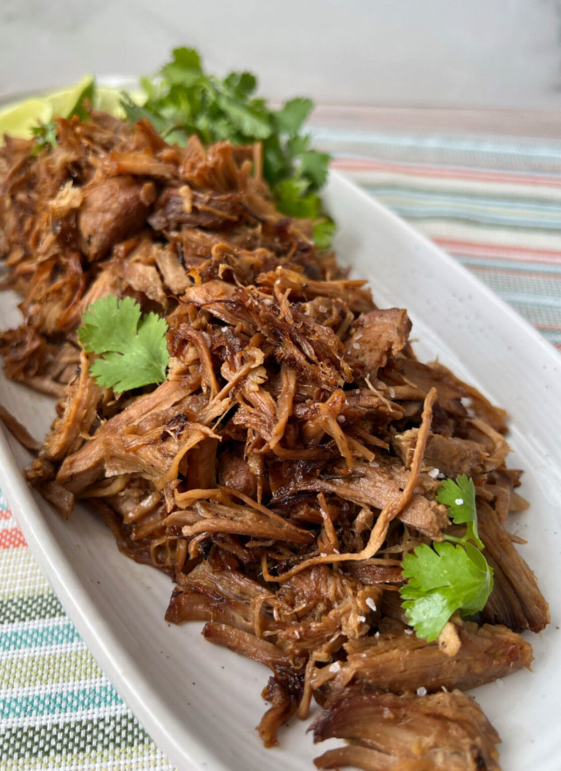Pulled Pork with baked beans and coleslaw prepared by Chef Brandon at Table Ready Meal Prep, Tulsa, OK