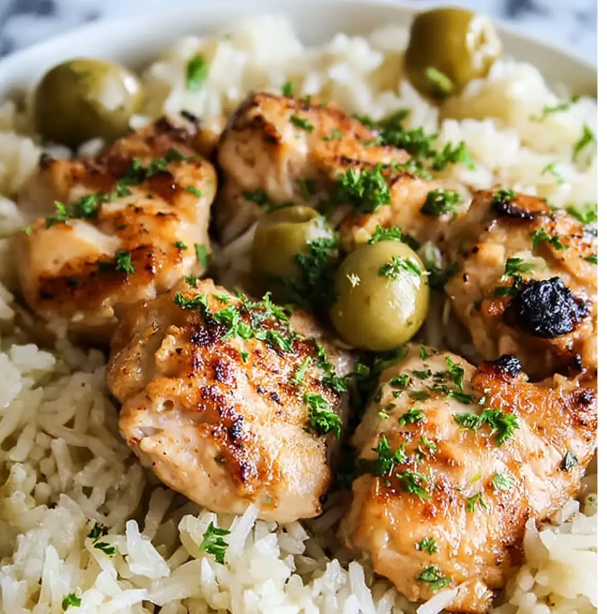 Table Ready Meal Prep Greek Chicken with herb rice and roasted vegetables